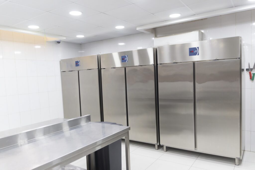 commercial refrigeration in restaurant